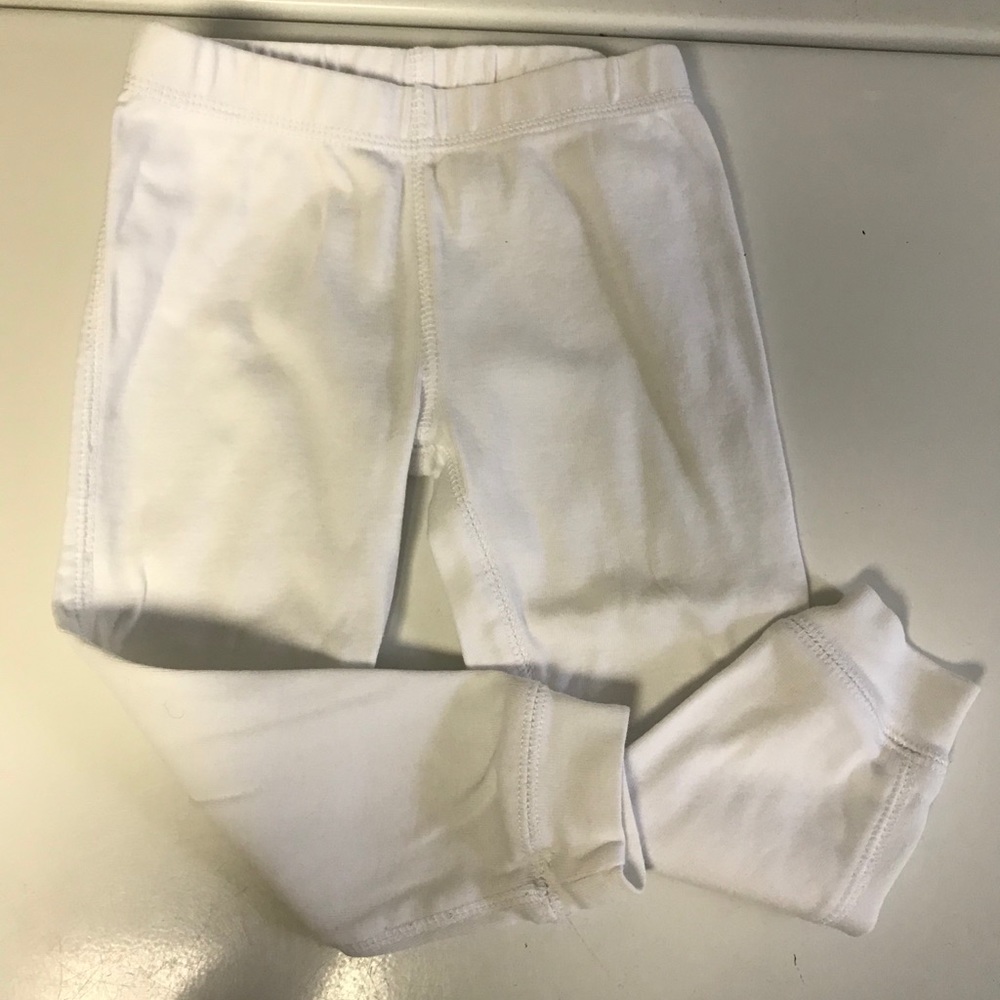 Primary white pj pants